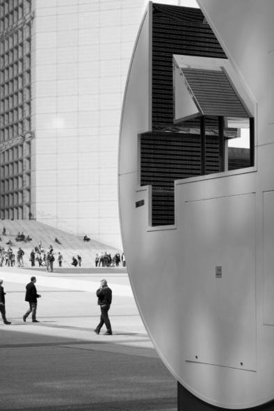 La Défense. Architecture Paris. Quest - Im Wandel Der Zeit