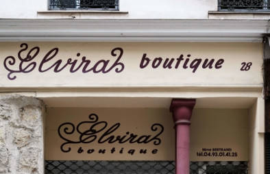 Côte d’Azur - Nice. Typography Impressions. Quest - Im Wandel Der Zeit. Oliver Lins