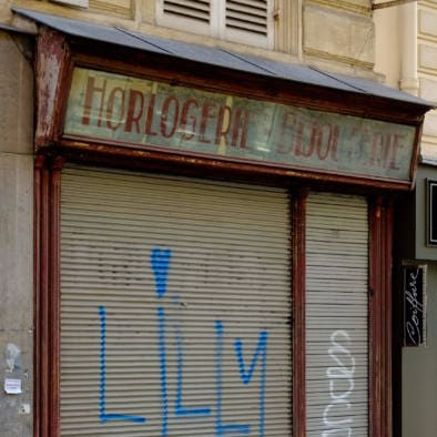 Streets Of Paris Signage. Quest - Im Wandel Der Zeit. Oliver Lins