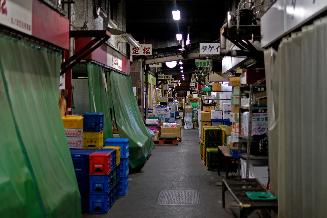 Blade Runner | Dangerous Days 03 - Structure/Network. Oliver Lins - Invading Spaces - Tsukiji Market Tokyo