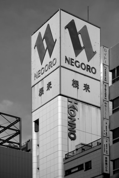 Dangerous Days 04 - Architecture/Space, Oliver Lins - Invading Spaces, Tokyo Architecture Skyline Negero