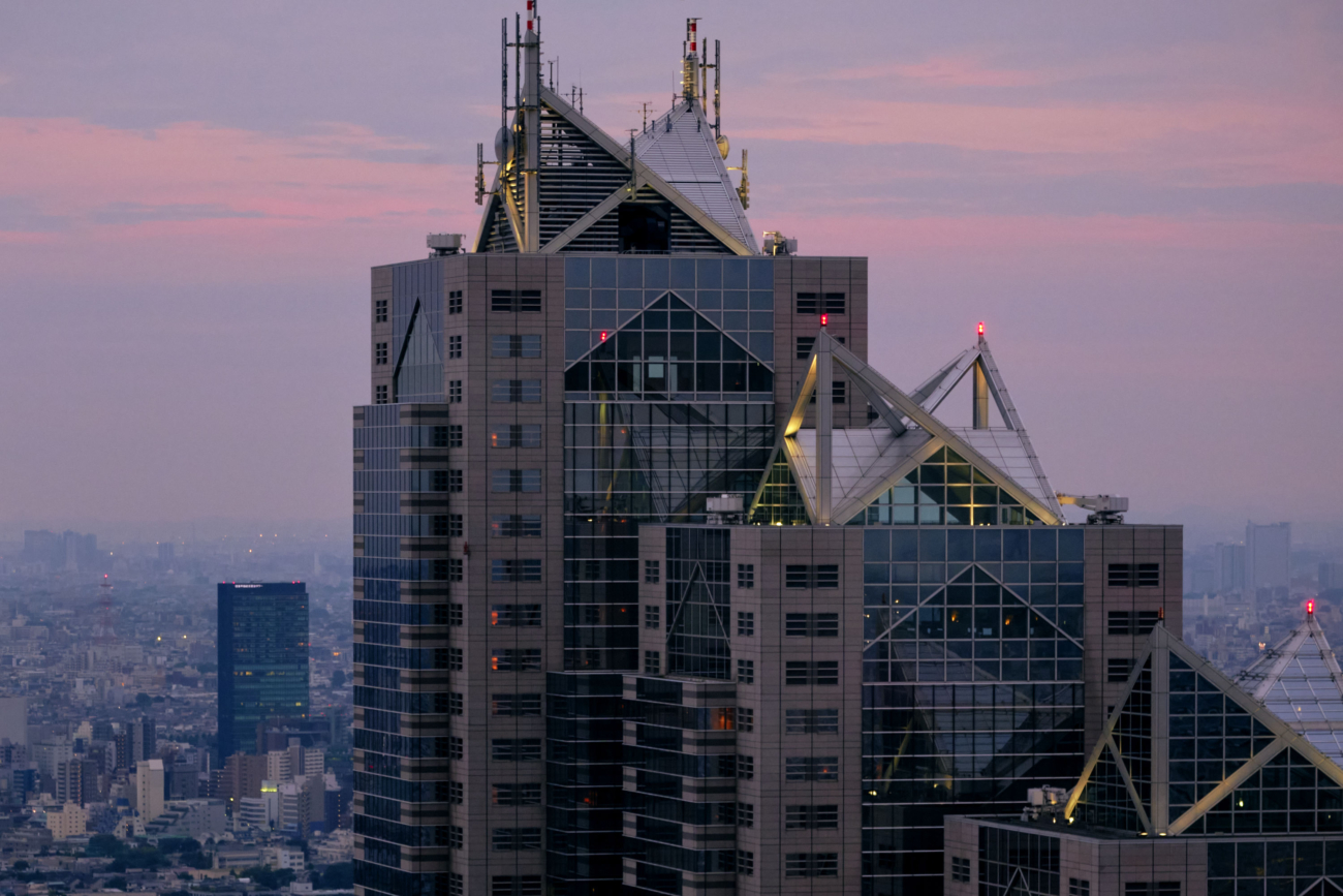 Dangerous Days 04, Oliver Lins, Invading Spaces, Tokyo Architecture Night Shinjuku Skyline